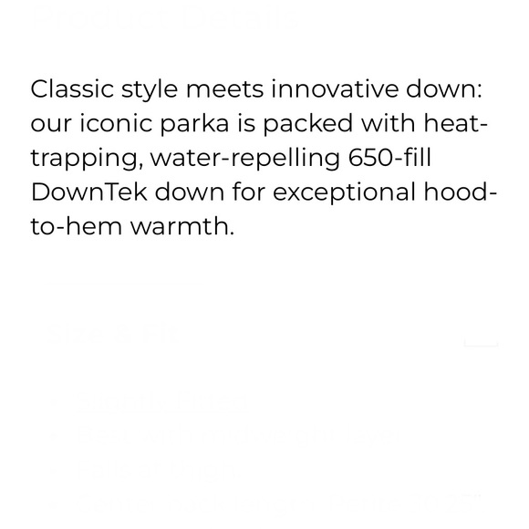 L.L. Bean Mountain Classic Down Parka - Picture 15 of 16